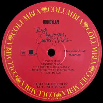 4LP/Dobozkészlet Bob Dylan: Bob Dylan - The 30th Anniversary Concert Celebration DLX