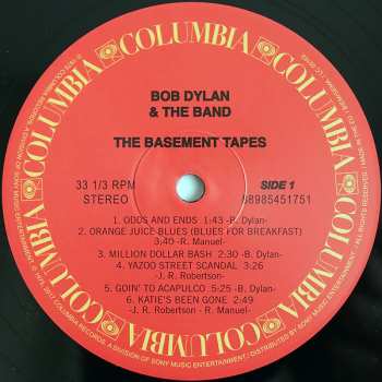 2LP The Band: The Basement Tapes