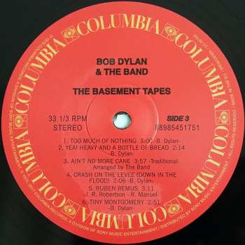 2LP The Band: The Basement Tapes