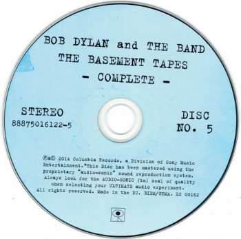 6CD/Dobozkészlet The Band: The Basement Tapes Complete (The Bootleg Series Vol. 11) DLX | LTD