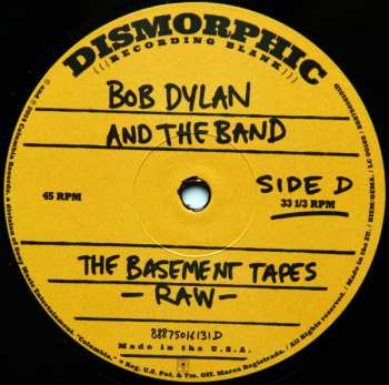3LP/2CD/Dobozkészlet The Band: The Basement Tapes Raw (The Bootleg Series Vol. 11)