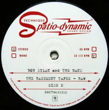 3LP/2CD/Dobozkészlet The Band: The Basement Tapes Raw (The Bootleg Series Vol. 11)