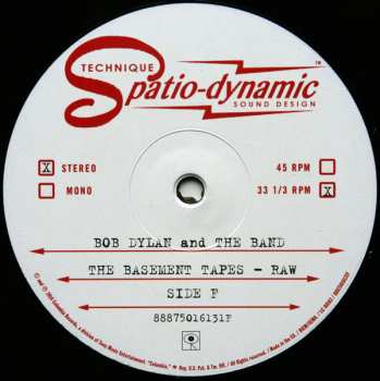 3LP/2CD/Dobozkészlet The Band: The Basement Tapes Raw (The Bootleg Series Vol. 11)