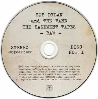 3LP/2CD/Dobozkészlet The Band: The Basement Tapes Raw (The Bootleg Series Vol. 11)