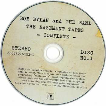6CD/Dobozkészlet The Band: The Basement Tapes Complete (The Bootleg Series Vol. 11) DLX | LTD