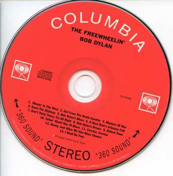 CD Bob Dylan: The Freewheelin' Bob Dylan