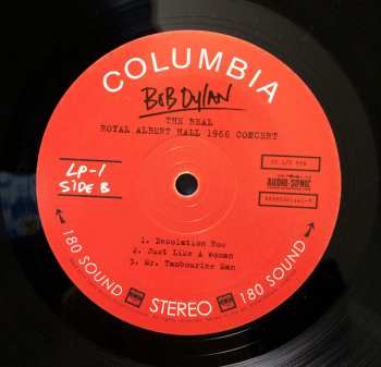 2LP Bob Dylan: The Real Royal Albert Hall 1966 Concert!