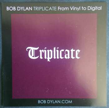 3LP Bob Dylan: Triplicate