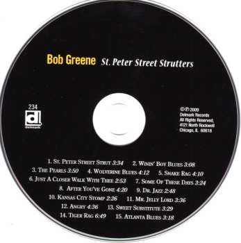 CD Bob Greene: St. Peter Street Strutters