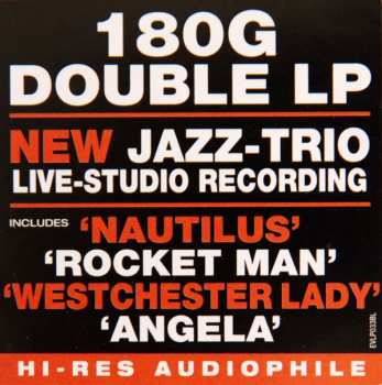2LP Bob James Trio: Feel Like Making LIVE! (Black Colour)