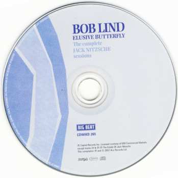 CD Bob Lind: Elusive Butterfly: The Complete Jack Nitzsche Sessions
