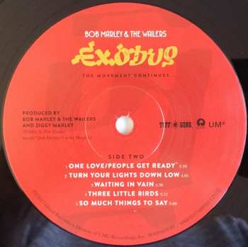 4LP/2SP/Dobozkészlet Bob Marley & The Wailers: Exodus (The Movement Continues...)