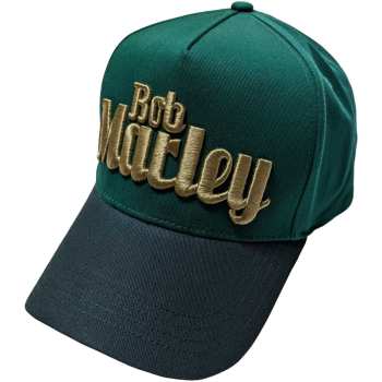 Merch Bob Marley & The Wailers: Mesh Back Cap Text Logo Bob Marley