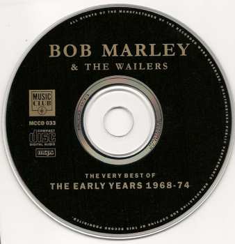 CD Bob Marley & The Wailers: The Very Best Of The Early Years 1968-74