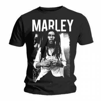 Merch Bob Marley & The Wailers: Tričko Black & White  S