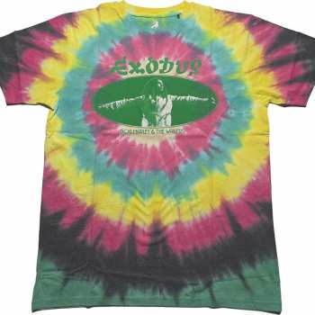 Merch Bob Marley & The Wailers: Póló Exodus Oval