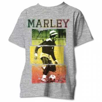 Merch Bob Marley & The Wailers: Póló Football Text 