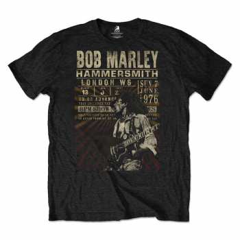 Merch Bob Marley & The Wailers: Póló Hammersmith '76 
