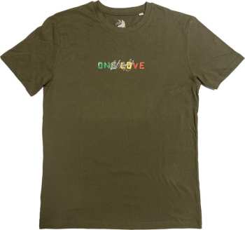 Merch Bob Marley & The Wailers: Bob Marley Unisex T-shirt: One Love Dreads (back Print) (small) S