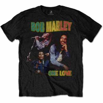 Merch Bob Marley & The Wailers: Póló One Love Homage 
