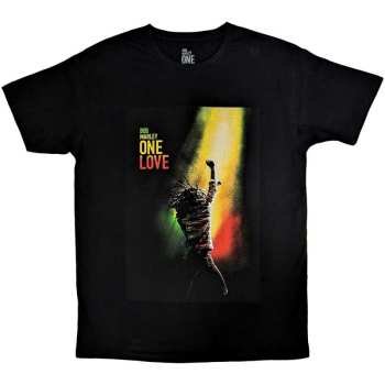 Merch Bob Marley & The Wailers: Bob Marley Unisex T-shirt: One Love Movie Poster (small) S