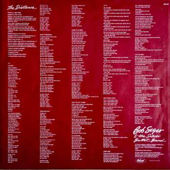 LP Bob Seger And The Silver Bullet Band: The Distance