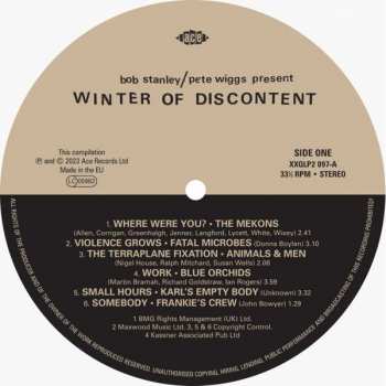 2LP Bob Stanley: Winter Of Discontent 