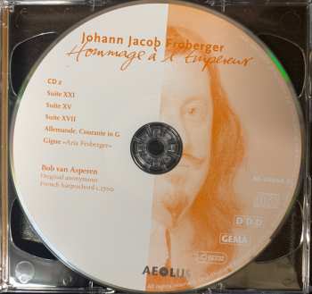 CD Bob van Asperen: Froberger edition Vol.3 - Hommage À l'Empereur
