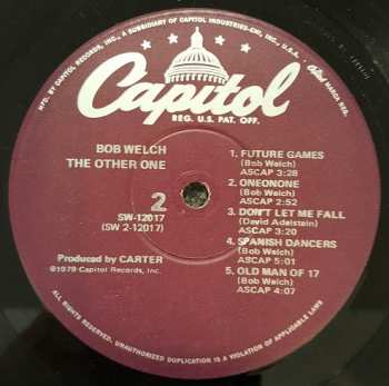 LP Bob Welch: The Other One
