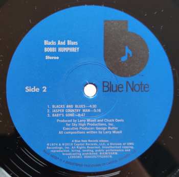 LP Bobbi Humphrey: Blacks And Blues
