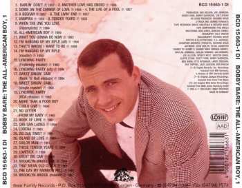 4CD/Dobozkészlet Bobby Bare: All-American Boy