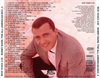 4CD/Dobozkészlet Bobby Bare: All-American Boy