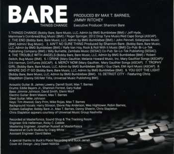 CD Bobby Bare: Things Change