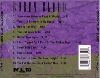 CD Bobby Bland: Years Of Tears