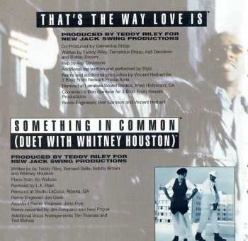 CD Bobby Brown: Remixes In The Key Of B
