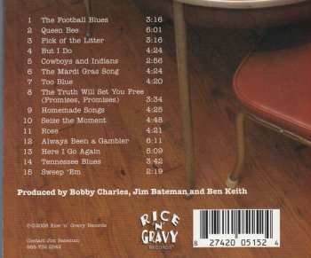 CD Bobby Charles: Homemade Songs