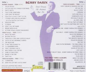 2CD Bobby Darin: Don't Dream Of Anybody But Me