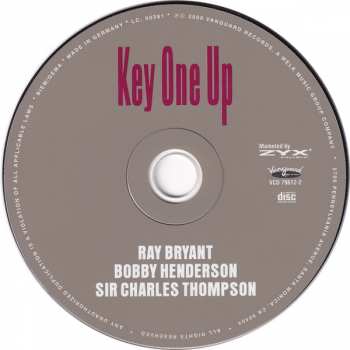 CD Ray Bryant: Key One Up