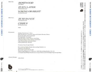 CD Bobby Hutcherson: Cirrus LTD