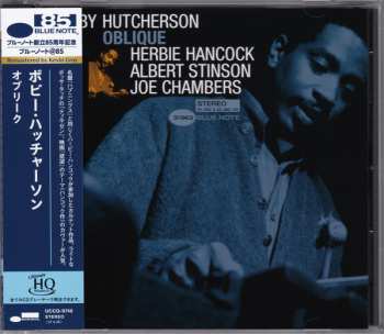 CD Bobby Hutcherson: Oblique LTD