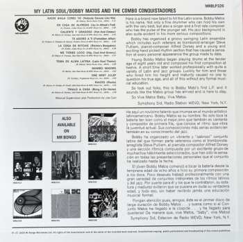 LP Bobby Matos And The Combo Conquistadores: My Latin Soul