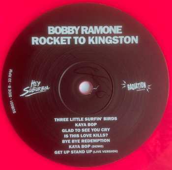 LP Bobby Ramone: Rocket To Kingston LTD | CLR