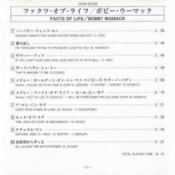 CD Bobby Womack: Facts Of Life