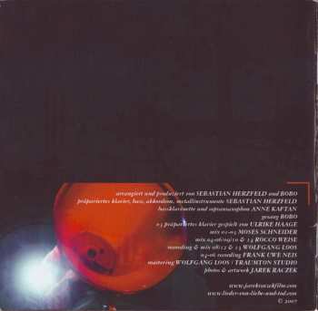 CD Bobo: Lieder Von Liebe Und Tod DIGI