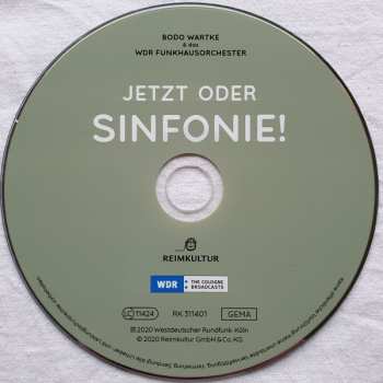 CD WDR Funkhausorchester: Jetzt Oder Sinfonie!