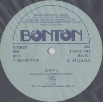 LP Bohdan Mikolášek: Znovu