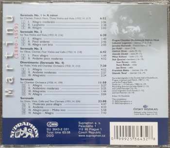 CD Bohuslav Martinů: Serenades