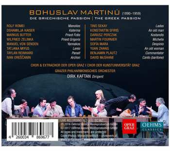 2CD/Dobozkészlet Bohuslav Martinů: Die Griechische Passion - The Greek Passion