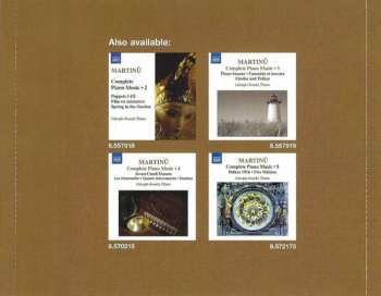 CD Bohuslav Martinů: Esquisses • Jeux • Lyric Pieces