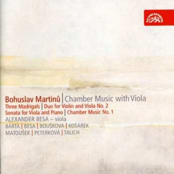 Album Bohuslav Martinů: Martinu: Chamber Music With Viola